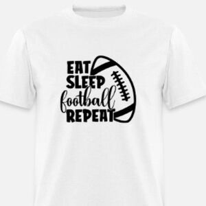 Eat Sleep Football Repeat